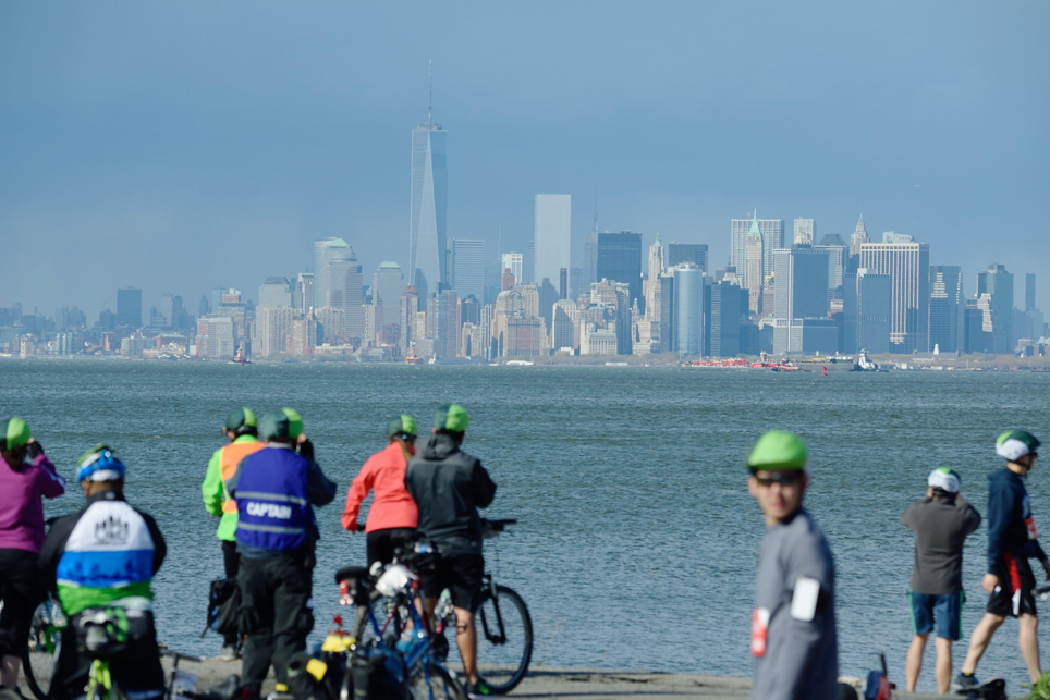 3万以上のライダーが占拠 Bike New Yorkのコースはニューヨークのハイライトが盛りだくさん Global Ride