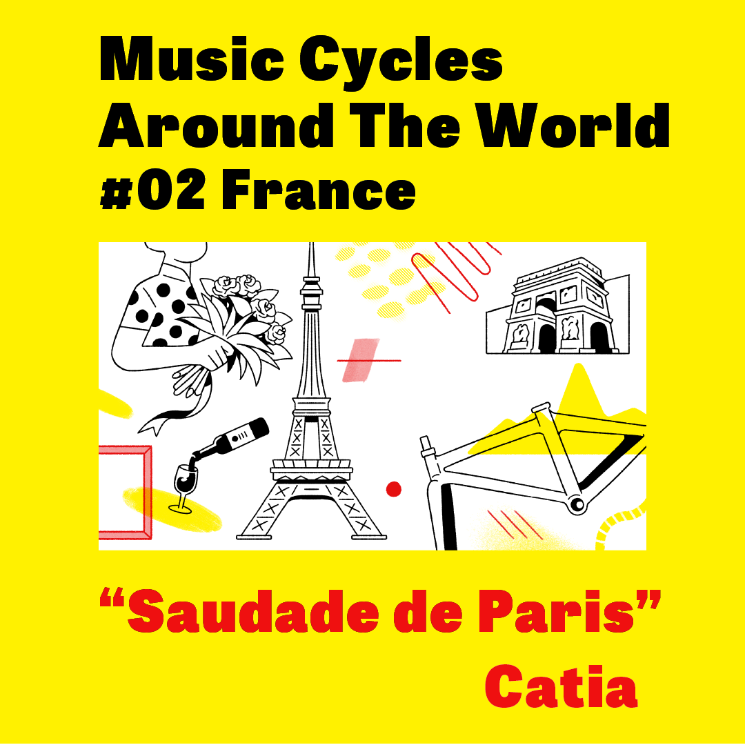 Music Cycles Around The World ② France Catia “Saudade de Paris